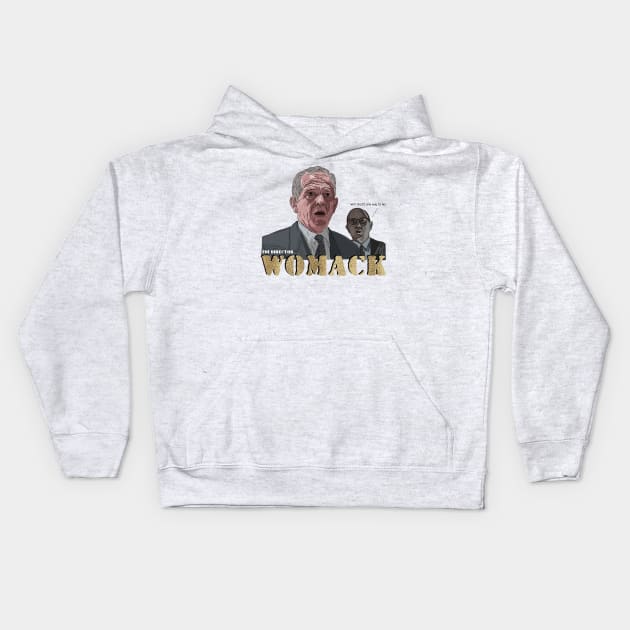 The Rock: FBI Director WOMACK Kids Hoodie by 51Deesigns